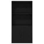 vidaXL Bibliotecă Stejar negru 60x24x120 cm Lemn prelucrat vidaXL Bibliotecă Stejar negru 60x24x120 cm Lemn prelucrat