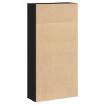 vidaXL Bibliotecă Stejar negru 60x24x120 cm Lemn prelucrat vidaXL Bibliotecă Stejar negru 60x24x120 cm Lemn prelucrat