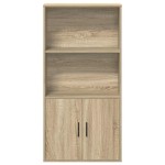 vidaXL Bibliotecă, stejar sonoma, 60x24x120 cm, lemn prelucrat vidaXL Bibliotecă, stejar sonoma, 60x24x120 cm, lemn prelucrat