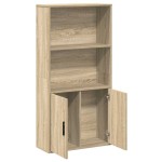 vidaXL Bibliotecă, stejar sonoma, 60x24x120 cm, lemn prelucrat vidaXL Bibliotecă, stejar sonoma, 60x24x120 cm, lemn prelucrat