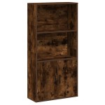 vidaXL Bibliotecă, stejar fumuriu, 60x24x120 cm, lemn prelucrat vidaXL Bibliotecă, stejar fumuriu, 60x24x120 cm, lemn prelucrat