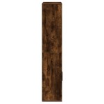 vidaXL Bibliotecă, stejar fumuriu, 60x24x120 cm, lemn prelucrat vidaXL Bibliotecă, stejar fumuriu, 60x24x120 cm, lemn prelucrat