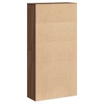vidaXL Bibliotecă, stejar maro, 60x24x120 cm, lemn prelucrat vidaXL Bibliotecă, stejar maro, 60x24x120 cm, lemn prelucrat