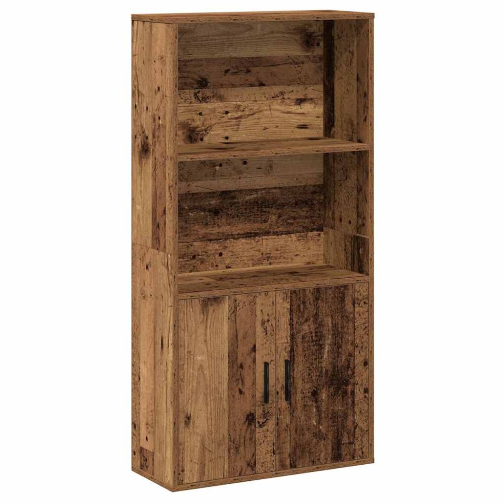 vidaXL Bibliotecă, lemn vechi, 60x24x120 cm, lemn prelucrat