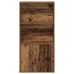 vidaXL Bibliotecă, lemn vechi, 60x24x120 cm, lemn prelucrat vidaXL Bibliotecă, lemn vechi, 60x24x120 cm, lemn prelucrat