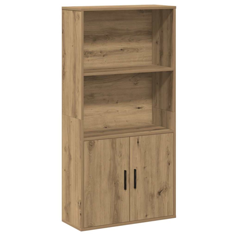 vidaXL Bibliotecă, stejar artizanal, 60x24x120 cm, lemn prelucrat