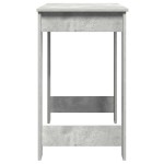 vidaXL Birou, gri beton,100x45x75 cm, lemn compozit