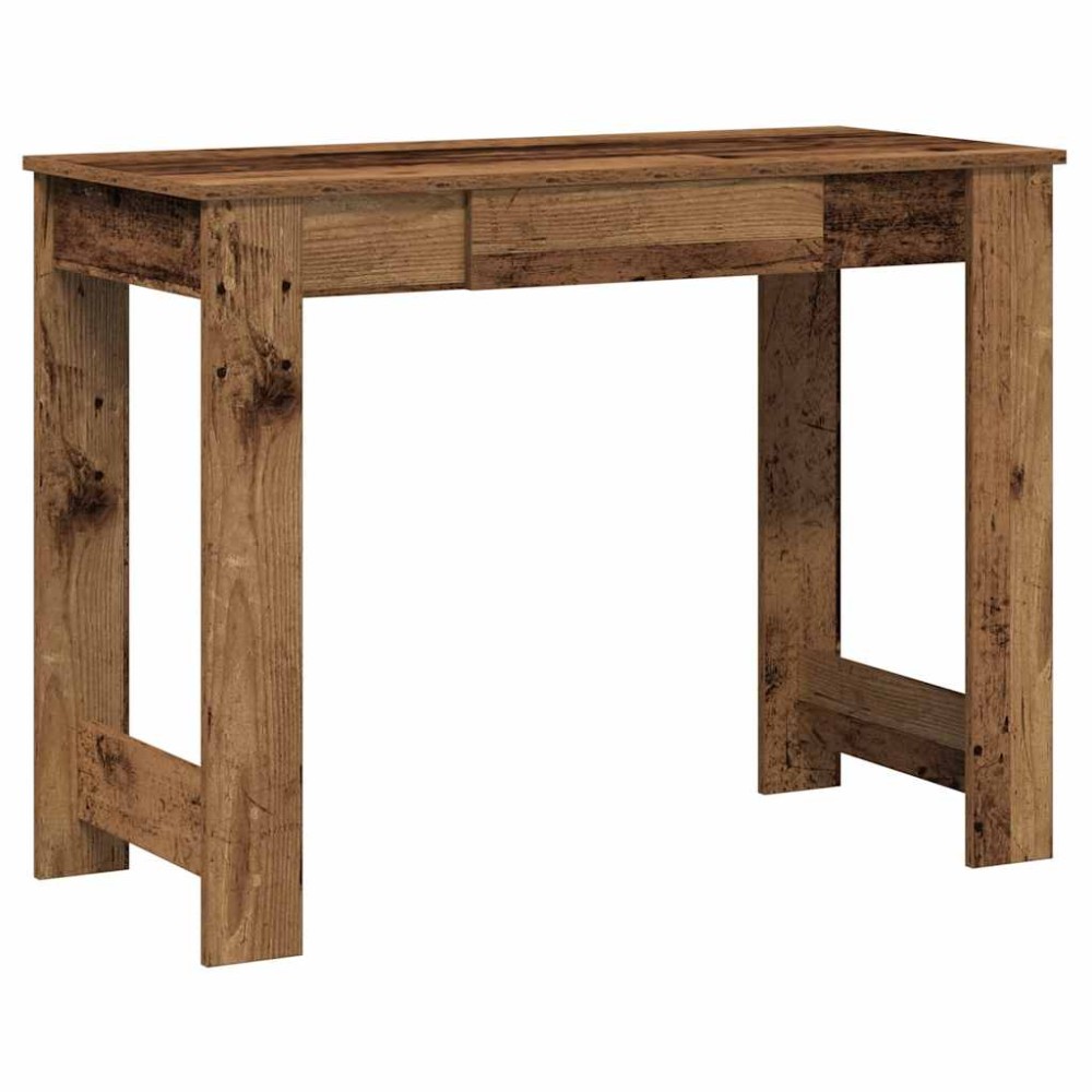 vidaXL Birou din lemn vechi 100x45x75 cm din lemn prelucrat
