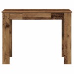 vidaXL Birou din lemn vechi 100x45x75 cm din lemn prelucrat