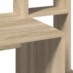 vidaXL Birou cu rafturi, stejar sonoma, 100x45x140 cm, lemn compozit vidaXL Birou cu rafturi, stejar sonoma, 100x45x140 cm, lemn compozit