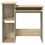 vidaXL Birou cu rafturi, stejar sonoma, 84x40x78 cm, PAL vidaXL Birou cu rafturi, stejar sonoma, 84x40x78 cm, PAL