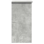 vidaXL Birou cu rafturi, gri beton, 84x40x78 cm, PAL vidaXL Birou cu rafturi, gri beton, 84x40x78 cm, PAL