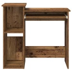 vidaXL Birou cu rafturi, lemn vechi, 84x40x78 cm, lemn prelucrat vidaXL Birou cu rafturi, lemn vechi, 84x40x78 cm, lemn prelucrat