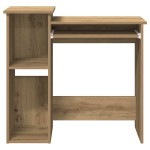 vidaXL Birou cu rafturi stejar artizanal 84x40x78 cm, lemn prelucrat vidaXL Birou cu rafturi stejar artizanal 84x40x78 cm, lemn prelucrat