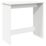 vidaXL Birou, alb, 80 x 40 x 75 cm, PAL