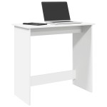 vidaXL Birou, alb, 80 x 40 x 75 cm, PAL