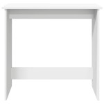 vidaXL Birou, alb, 80 x 40 x 75 cm, PAL
