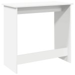 vidaXL Birou, alb, 80 x 40 x 75 cm, PAL