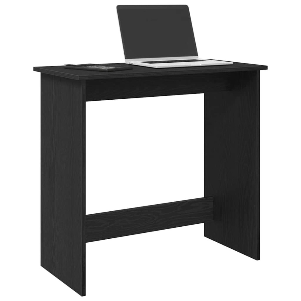 vidaXL Birou, negru, 80 x 40 x 75 cm, PAL