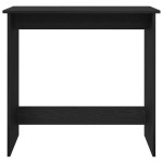 vidaXL Birou, negru, 80 x 40 x 75 cm, PAL