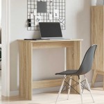 vidaXL Birou, stejar Sonoma, 80 x 40 x 75 cm, PAL