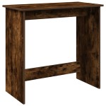 vidaXL Birou Stejar afumat 80x40x75 cm Lemn prelucrat