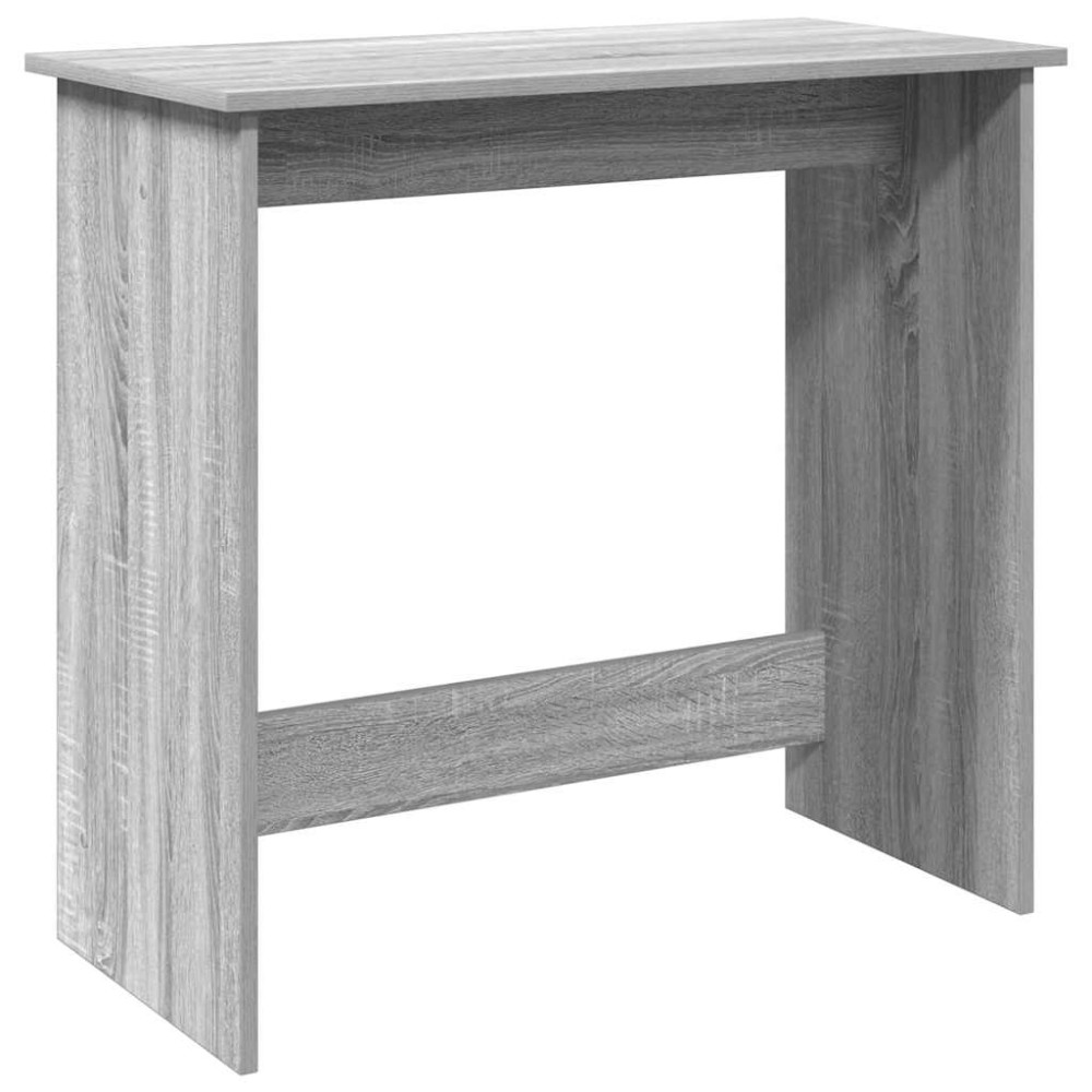 vidaXL Birou Gri Sonoma 80x40x75 cm lemn prelucrat