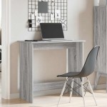 vidaXL Birou Gri Sonoma 80x40x75 cm lemn prelucrat