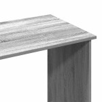 vidaXL Birou Gri Sonoma 80x40x75 cm lemn prelucrat