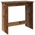 vidaXL Birou, lemn învechit, 80x40x75 cm, lemn prelucrat