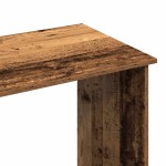 vidaXL Birou, lemn învechit, 80x40x75 cm, lemn prelucrat