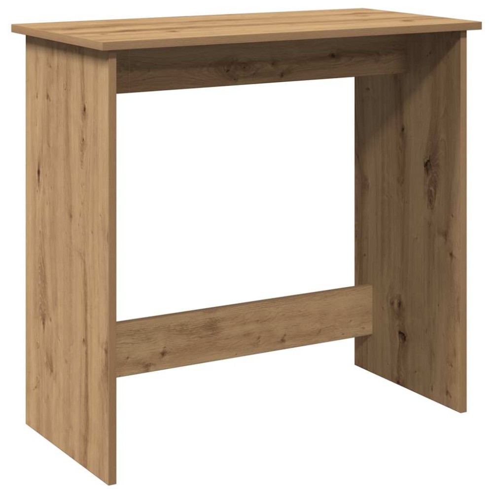 vidaXL Birou, stejar artizanal, 80x40x75 cm, lemn prelucrat