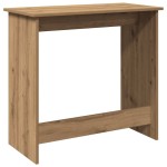 vidaXL Birou, stejar artizanal, 80x40x75 cm, lemn prelucrat