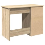 vidaXL Birou, stejar sonoma, 102x50x75 cm, lemn compozit