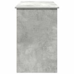 vidaXL Birou, gri beton, 102x50x75 cm, lemn compozit vidaXL Birou, gri beton, 102x50x75 cm, lemn compozit