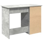 vidaXL Birou, gri beton, 102x50x75 cm, lemn compozit vidaXL Birou, gri beton, 102x50x75 cm, lemn compozit
