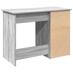 vidaXL Birou, gri sonoma, 102x50x75 cm, lemn compozit