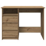 vidaXL Birou, stejar artizanal, 102x50x75 cm, lemn compozit vidaXL Birou, stejar artizanal, 102x50x75 cm, lemn compozit