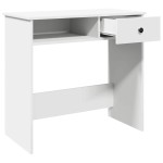 vidaXL Birou, alb, 80 x 40 x 75 cm, PAL