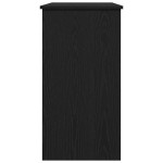 vidaXL Birou, negru, 80 x 40 x 75 cm, PAL