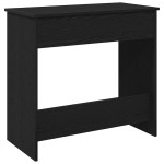 vidaXL Birou, negru, 80 x 40 x 75 cm, PAL