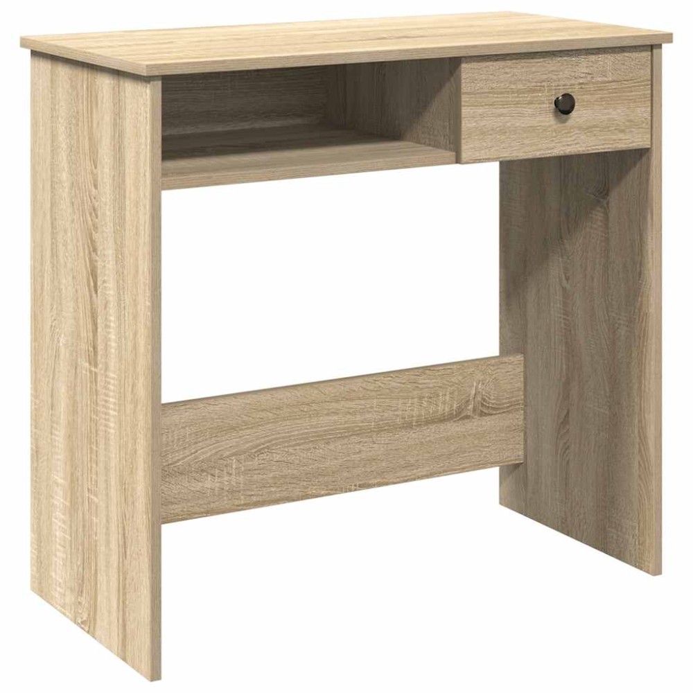 vidaXL Birou, stejar Sonoma, 80 x 40 x 75 cm, PAL