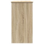 vidaXL Birou, stejar Sonoma, 80 x 40 x 75 cm, PAL