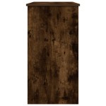 vidaXL Birou Stejar afumat 80x40x75 cm Lemn prelucrat