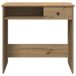 vidaXL Birou, stejar artizanal, 80x40x75 cm, lemn prelucrat