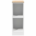 vidaXL Dulap depozitare garaj alb 30x51x85 cm lemn masiv de pin vidaXL Dulap depozitare garaj alb 30x51x85 cm lemn masiv de pin