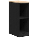 vidaXL Dulap depozitare garaj negru 30x51x85 cm lemn masiv de pin vidaXL Dulap depozitare garaj negru 30x51x85 cm lemn masiv de pin