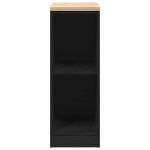 vidaXL Dulap depozitare garaj negru 30x51x85 cm lemn masiv de pin vidaXL Dulap depozitare garaj negru 30x51x85 cm lemn masiv de pin