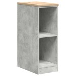 vidaXL Dulap depozitare garaj Beton Gri 30x51x85 cm lemn masiv de pin vidaXL Dulap depozitare garaj Beton Gri 30x51x85 cm lemn masiv de pin