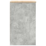 vidaXL Dulap depozitare garaj Beton Gri 30x51x85 cm lemn masiv de pin vidaXL Dulap depozitare garaj Beton Gri 30x51x85 cm lemn masiv de pin